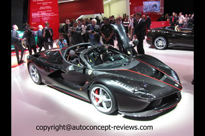 Ferrari LaFerrari Aperta Hy Kers Mild Hybrid Supercar 